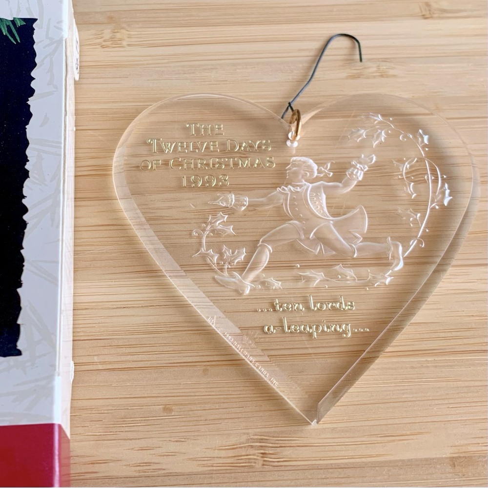 Hallmark Keepsake Ornament * The Lords A-Leaping * Twelve Days of Christmas